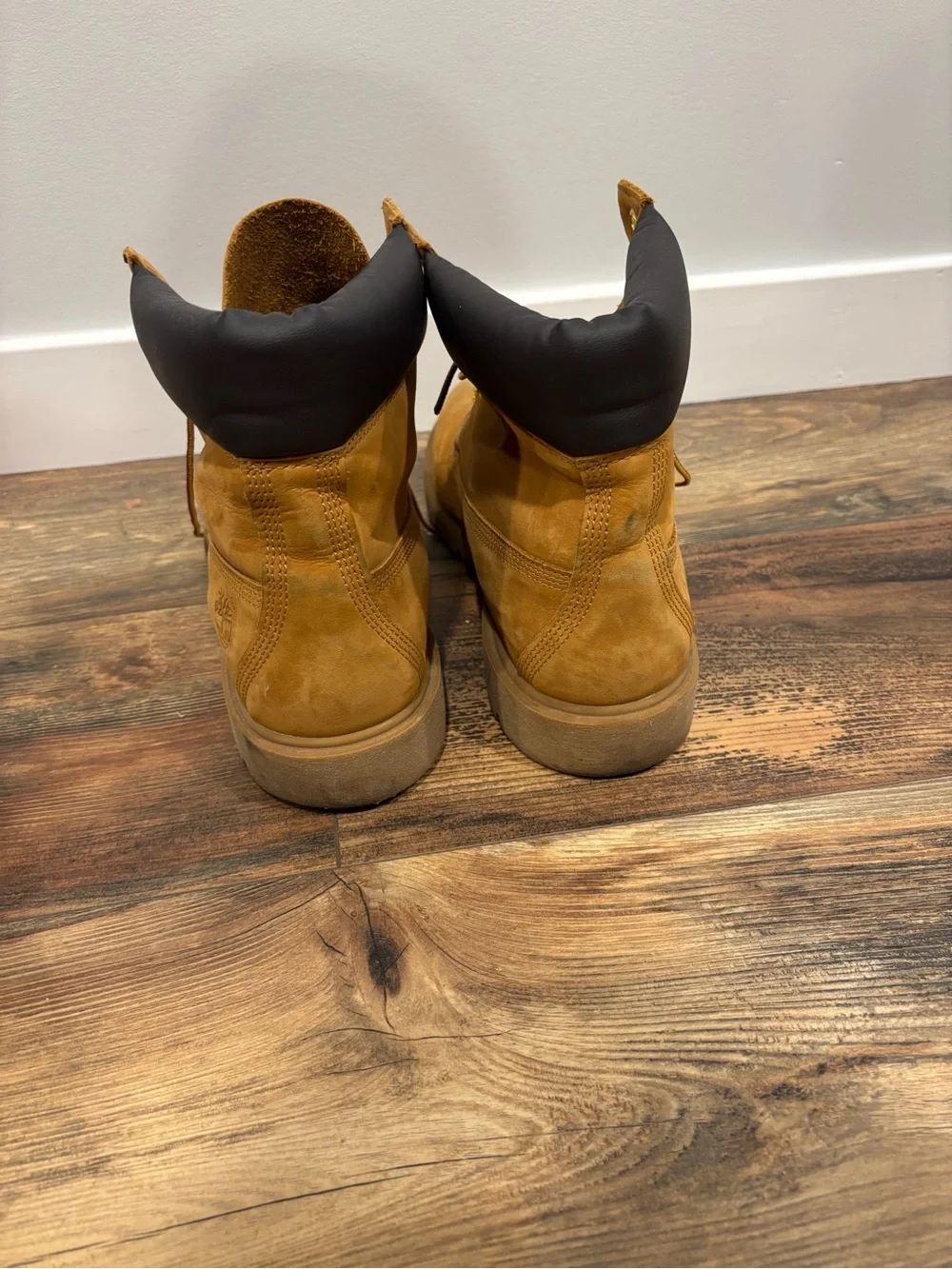 Timberland Wheat Suede Kids Lace-Up Work Boots
